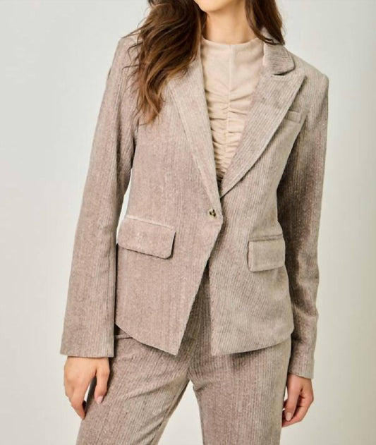 Mystree - Velvet Blazer