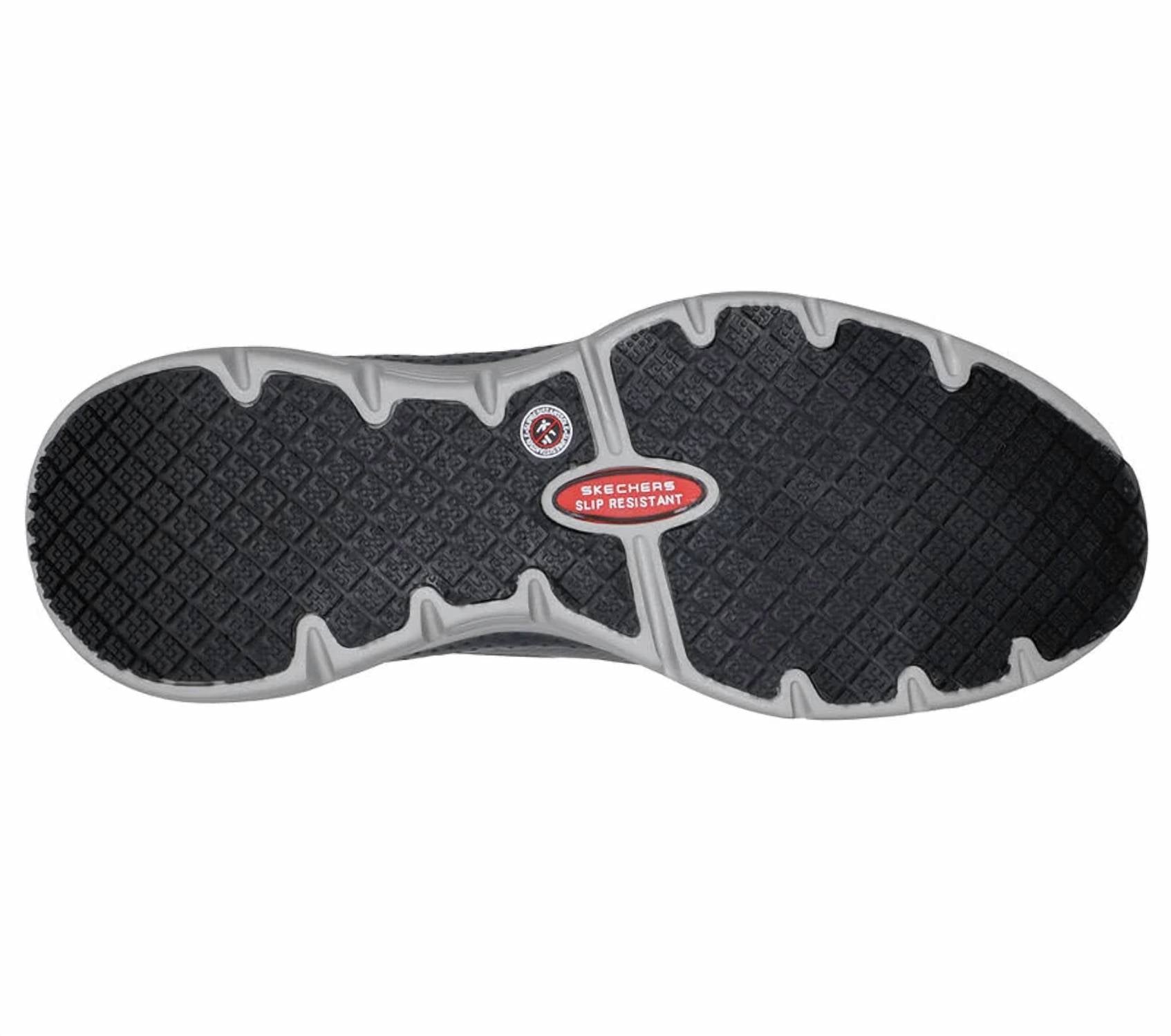 Skechers - Men's Arch Fit Slip Resistant Vigorit Sneakers