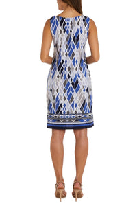 R&M Richards - Multi Print 2 Piece Jacket & Dress Set