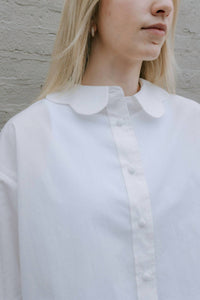 Mable - Scallop Collar Shirt