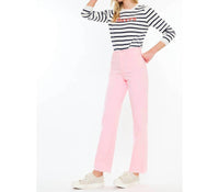 KanCan High Rise True Straight Comfort Jeans in pink - women's jeans - view 5
