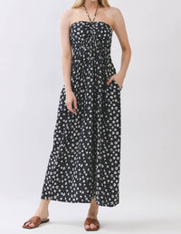 Final Touch - Zoe Halter Midi Dress
