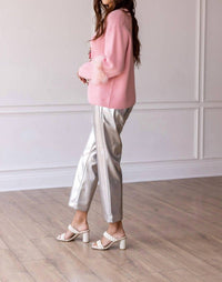 Emma Grace Shoppe - Change Of Pace Metallic Pants