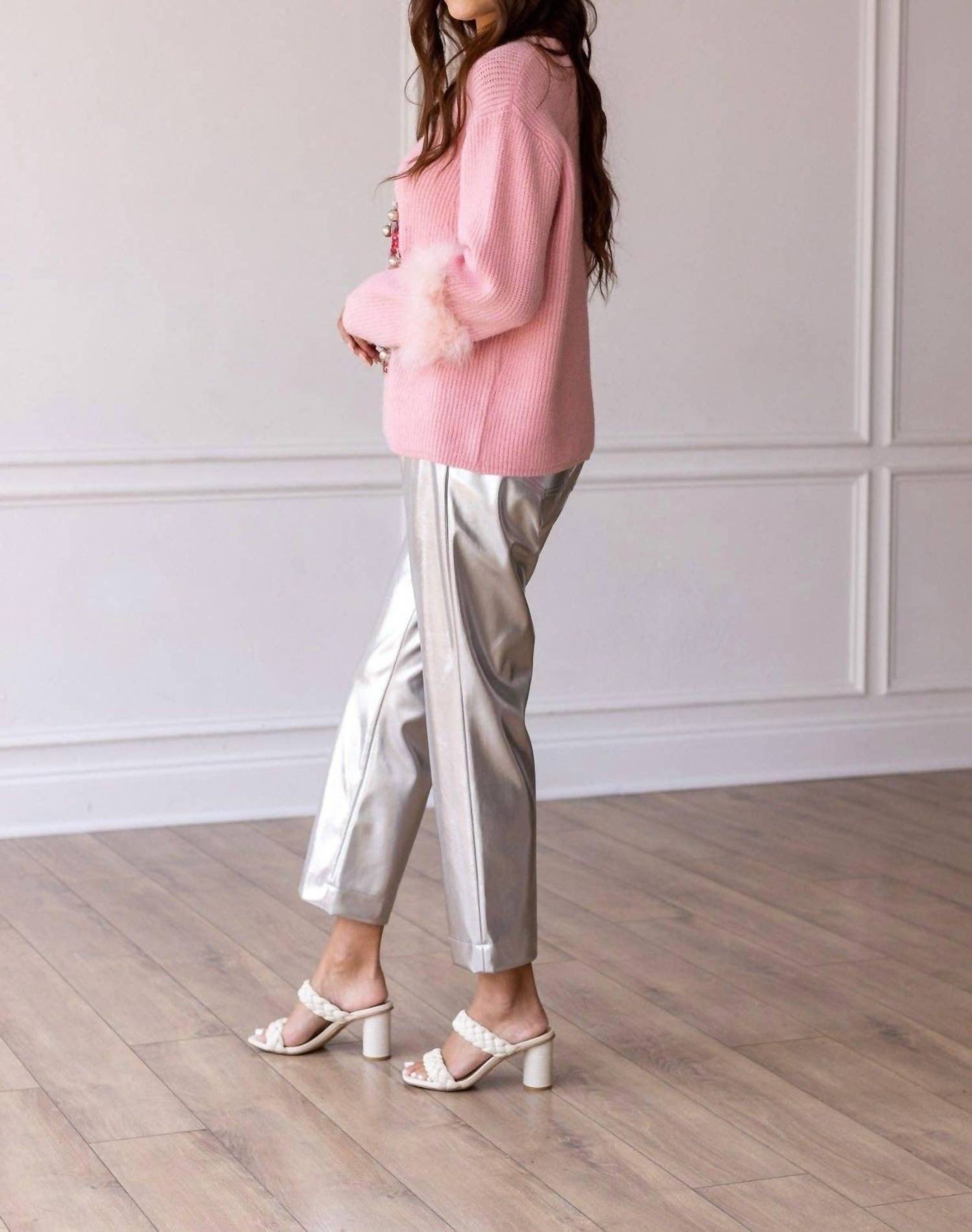 Emma Grace Shoppe - Change Of Pace Metallic Pants