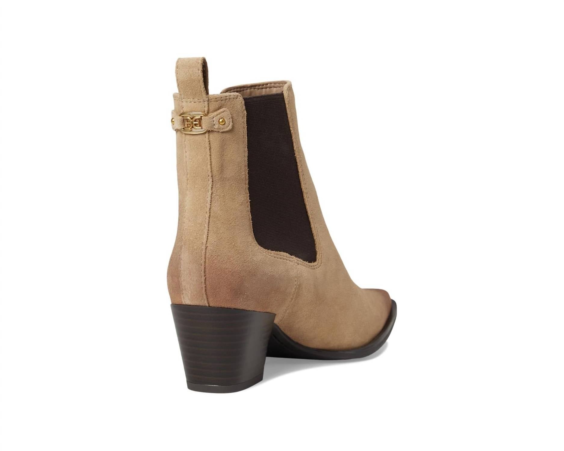 Sam Edelman Women's Ashtyn Boots in tan suede - women's shoe - view 4