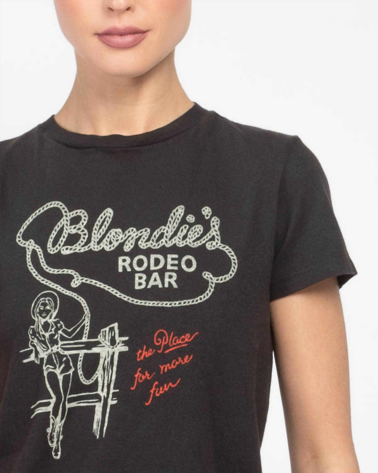 Re/Done - Classic Blondie Graphic Short Sleeve Top
