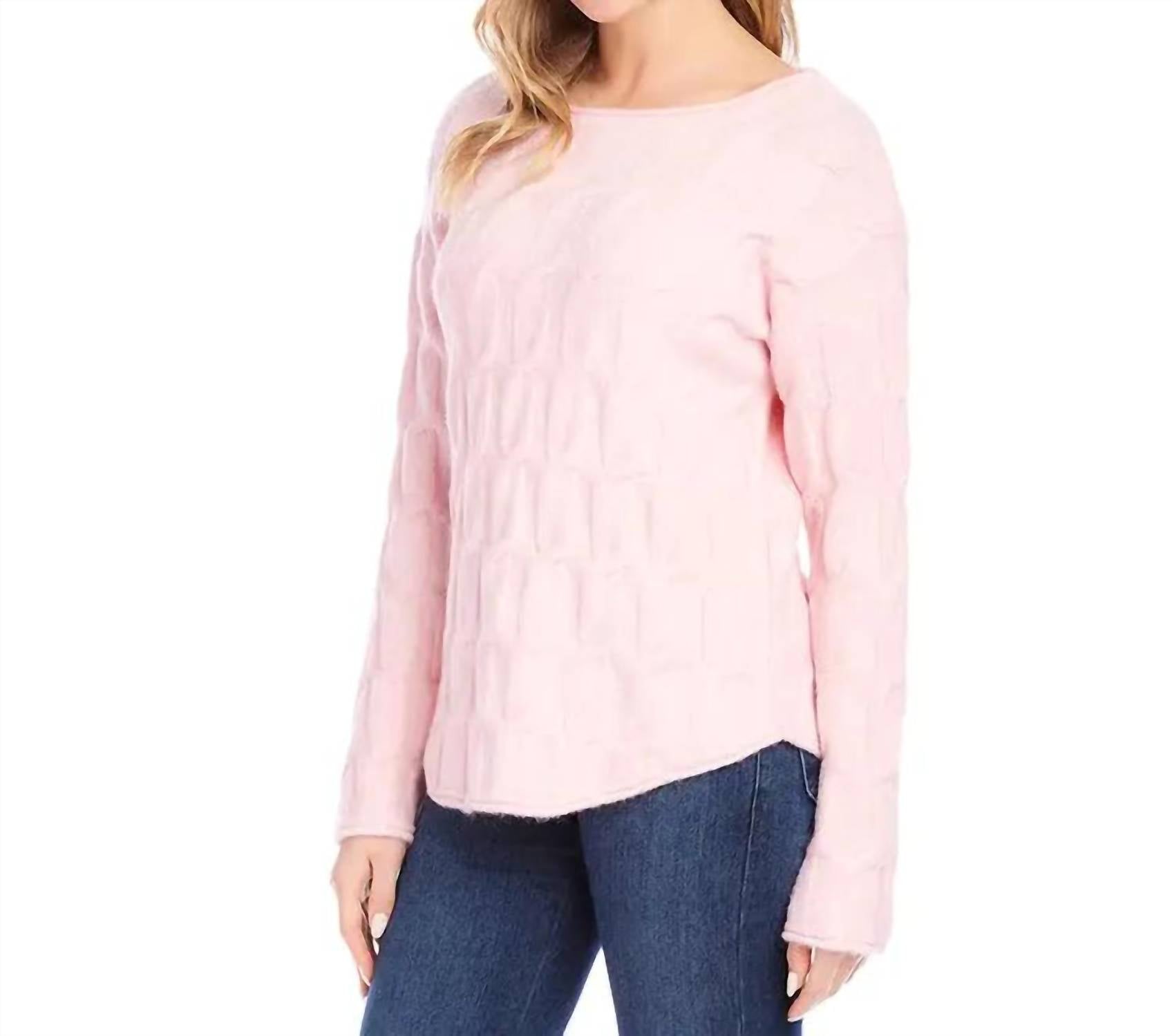 Karen Kane - Poet Cable Shirt Tail Sweater