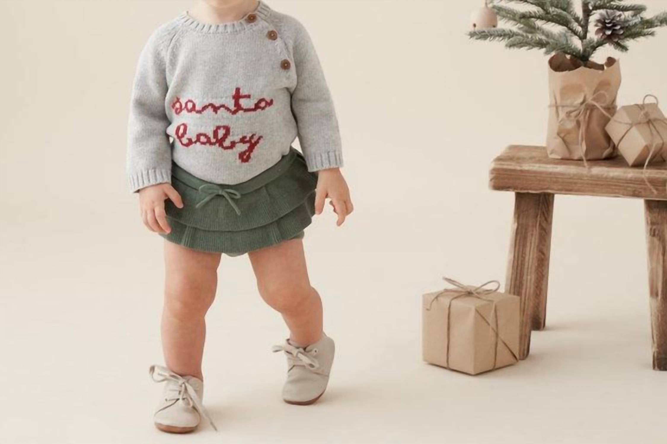 Santa Baby Bloomer Set