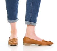 bueno Women's Brielle Flats in tan - women's flats - detail view