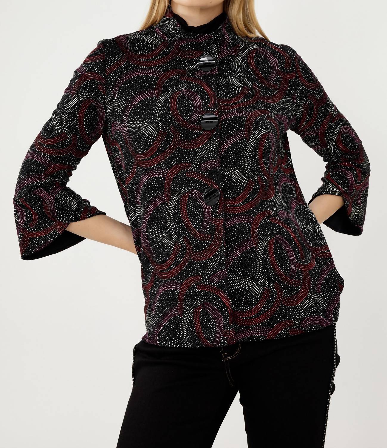 Frank Lyman - Textured Button Jacket