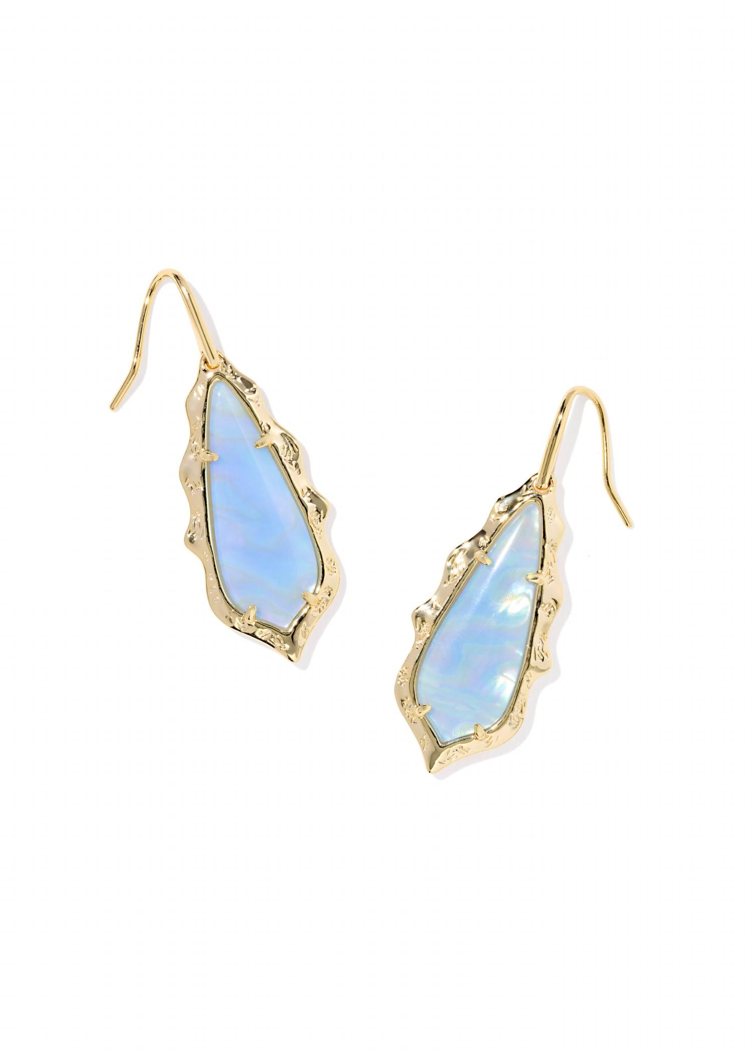 Kendra Scott - Women's Adriana Scallop Frame Drop Earrings