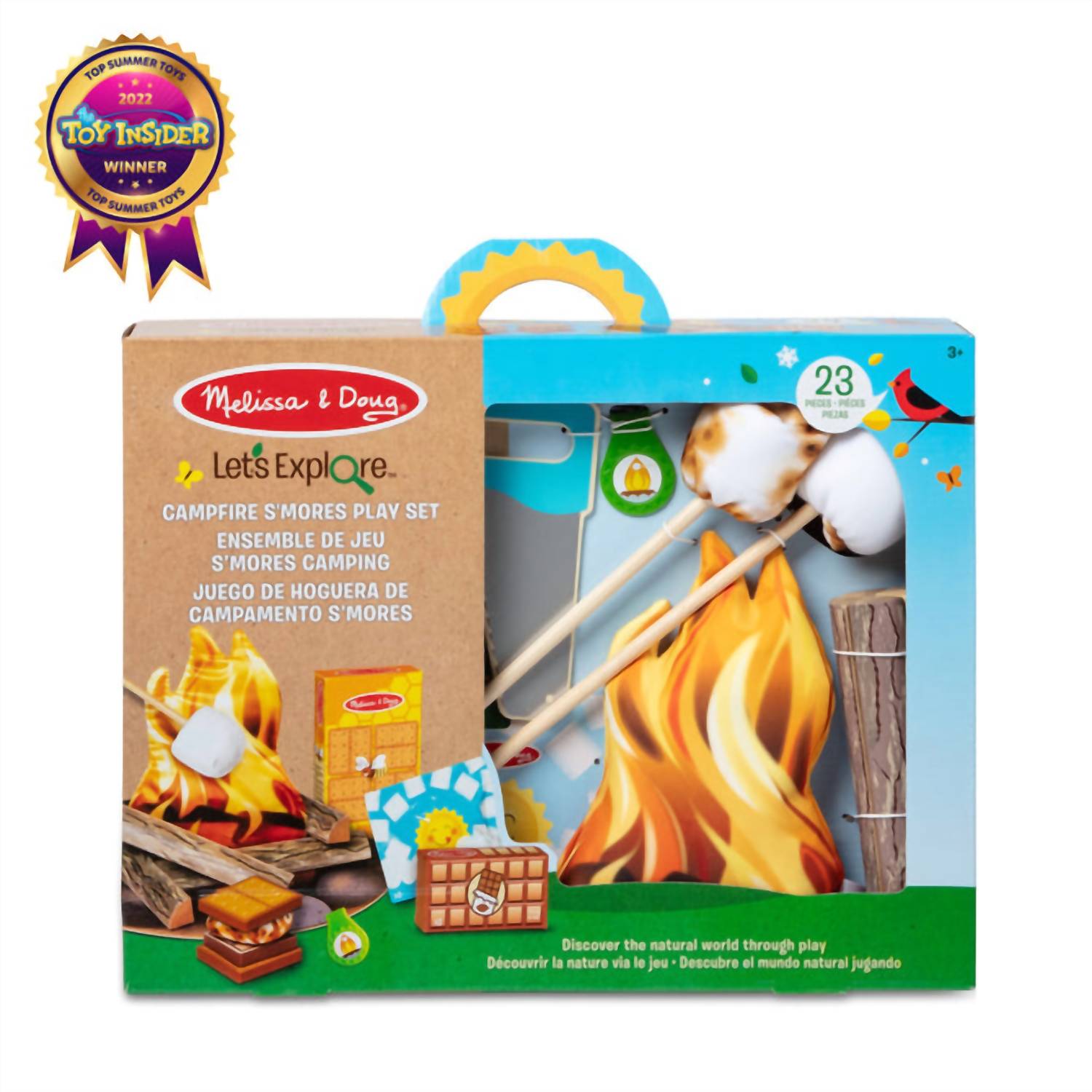 Melissa & Doug - Let's Explore Campfire S'mores Play Set