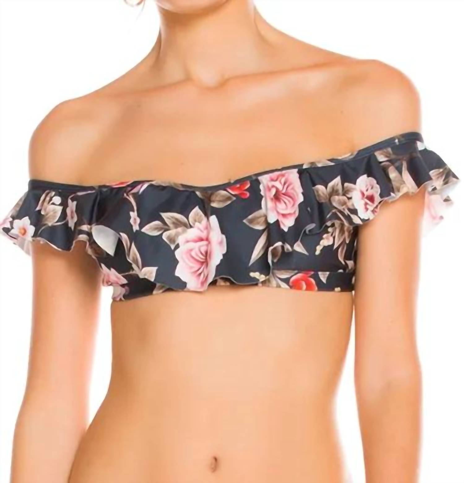 Agua Bendita - Emily Jasmine Bandeau Bikini Top