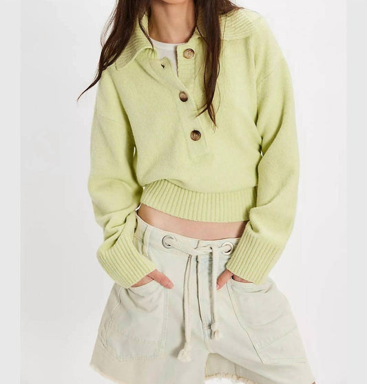 Free People - Trading Up Polo Sweater