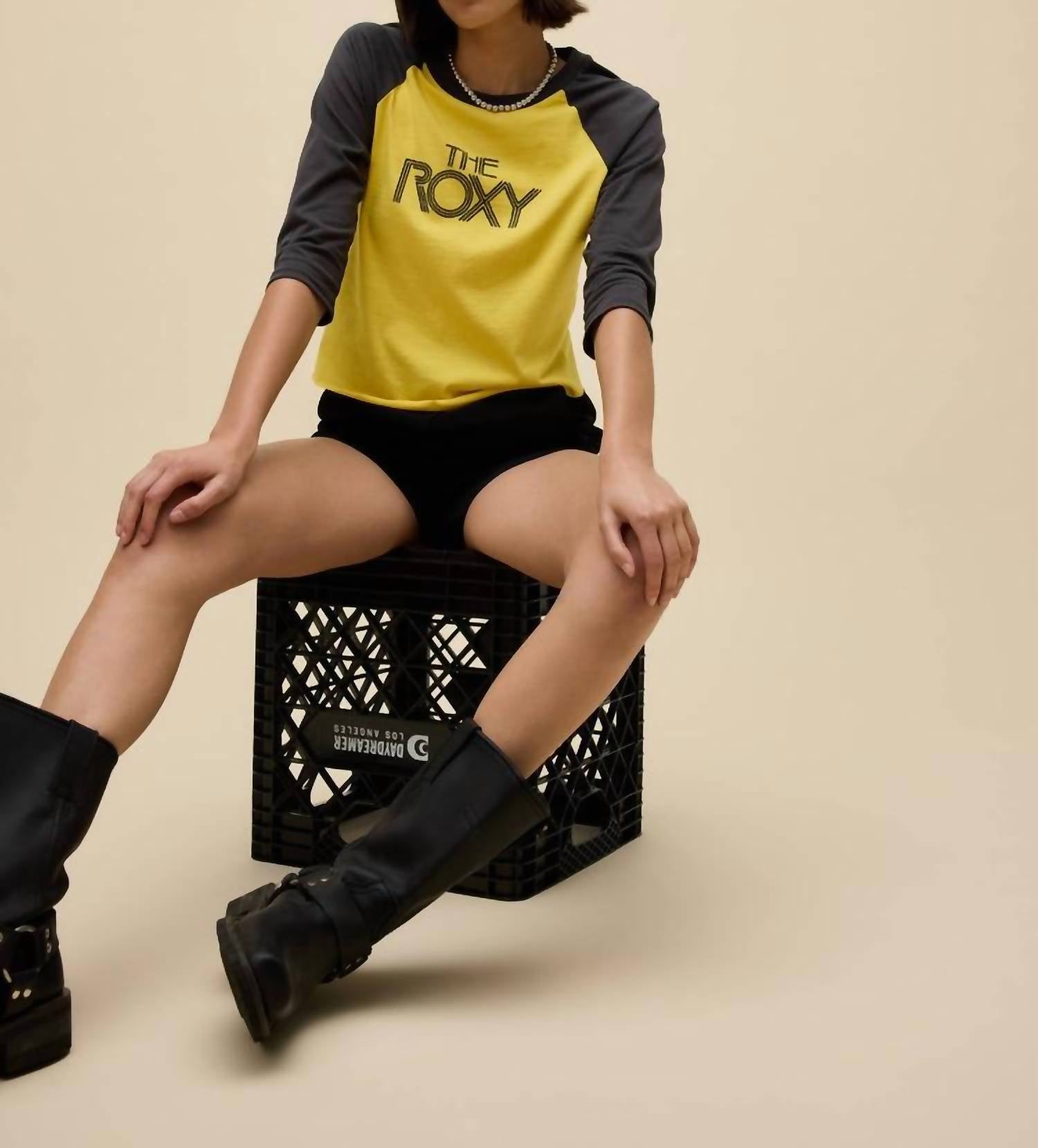 Daydreamer - Roxy Living Well Crew Neck Tee