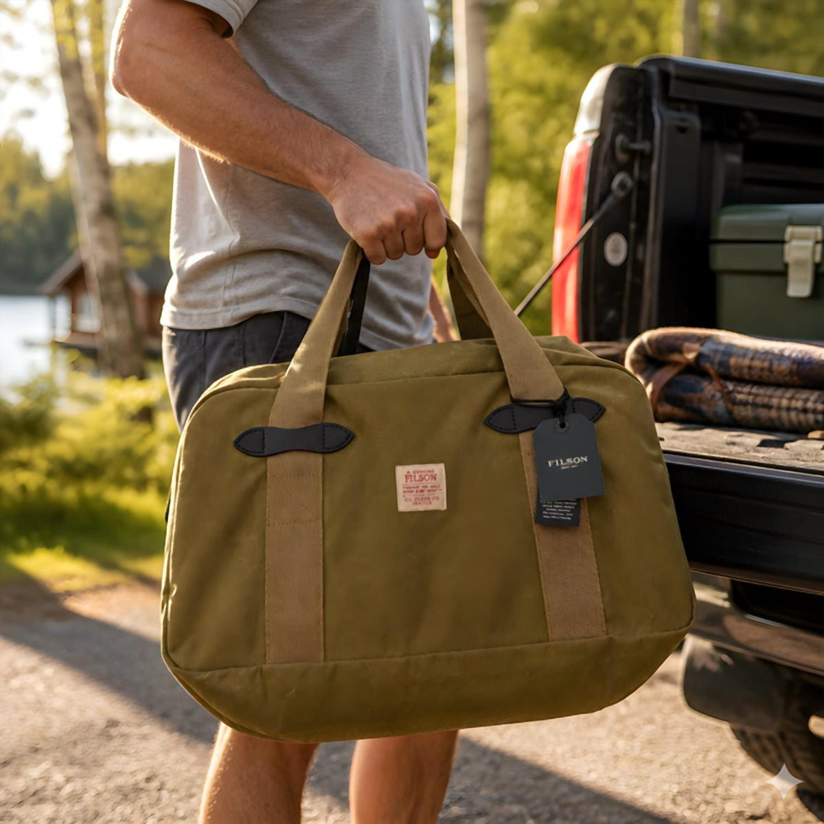 Filson - TIN CLOTH SMALL DUFFLE