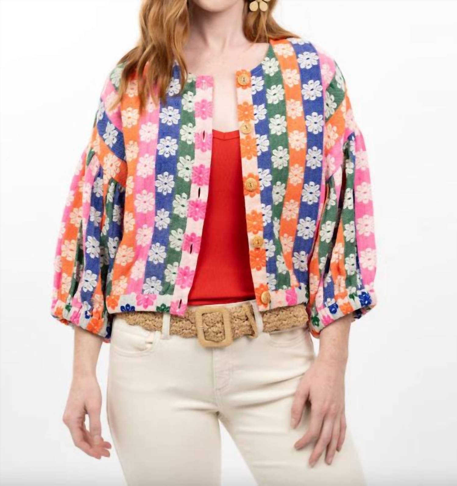 Ivy Jane - Rainbow Daisy Jacket