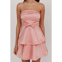 One And Only Collective - Rylee Satin Mini Dress
