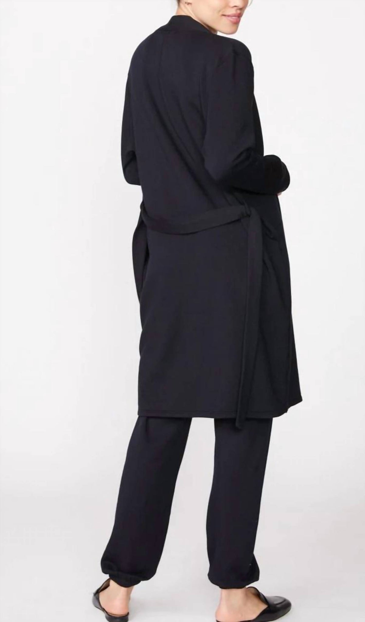 Stateside - SOFTEST FLEECE BELTED CARDIGAN