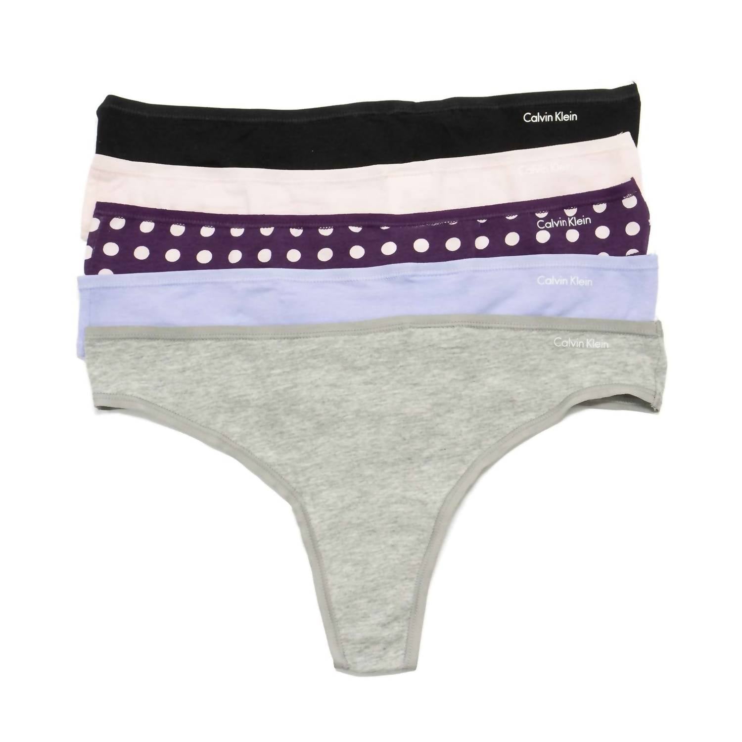 Calvin Klein - Women 5-pack Cotton Form Thong
