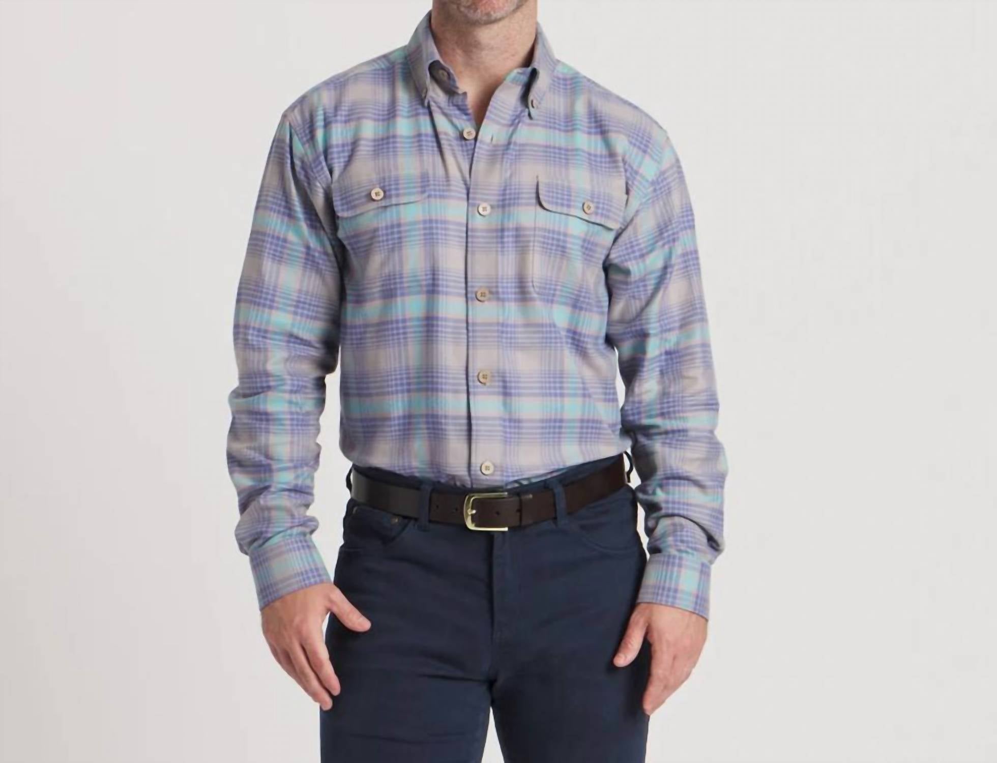 Southern Marsh - Woodruff Twill Flannel Shirt