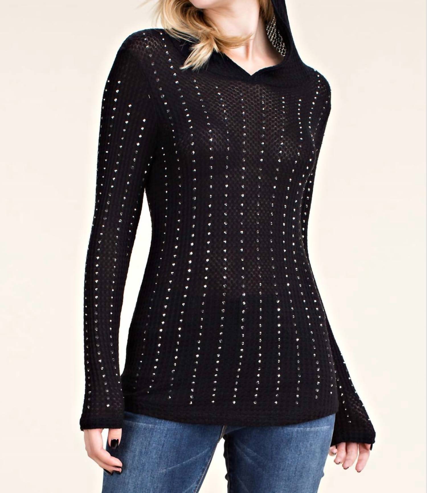 Vocal Apparel - Studded Thermal Hoodie