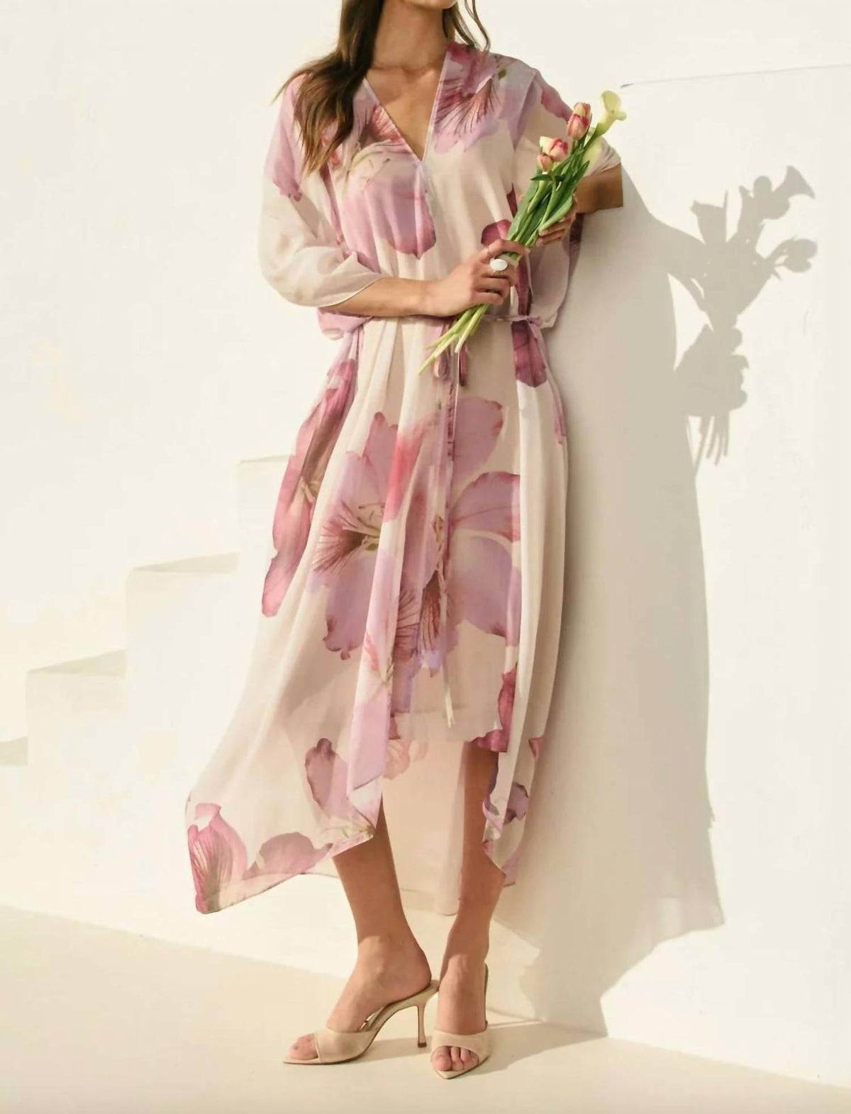 Dress Forum - Women's Orchid Bloom Kaftan Dress