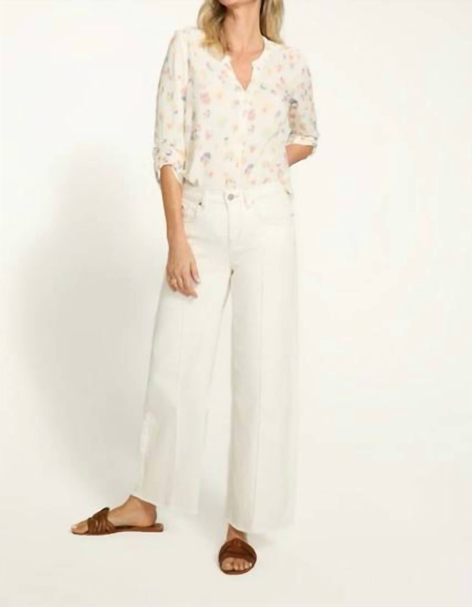 Fdj - Olivia Wide Leg Ankle Jeans