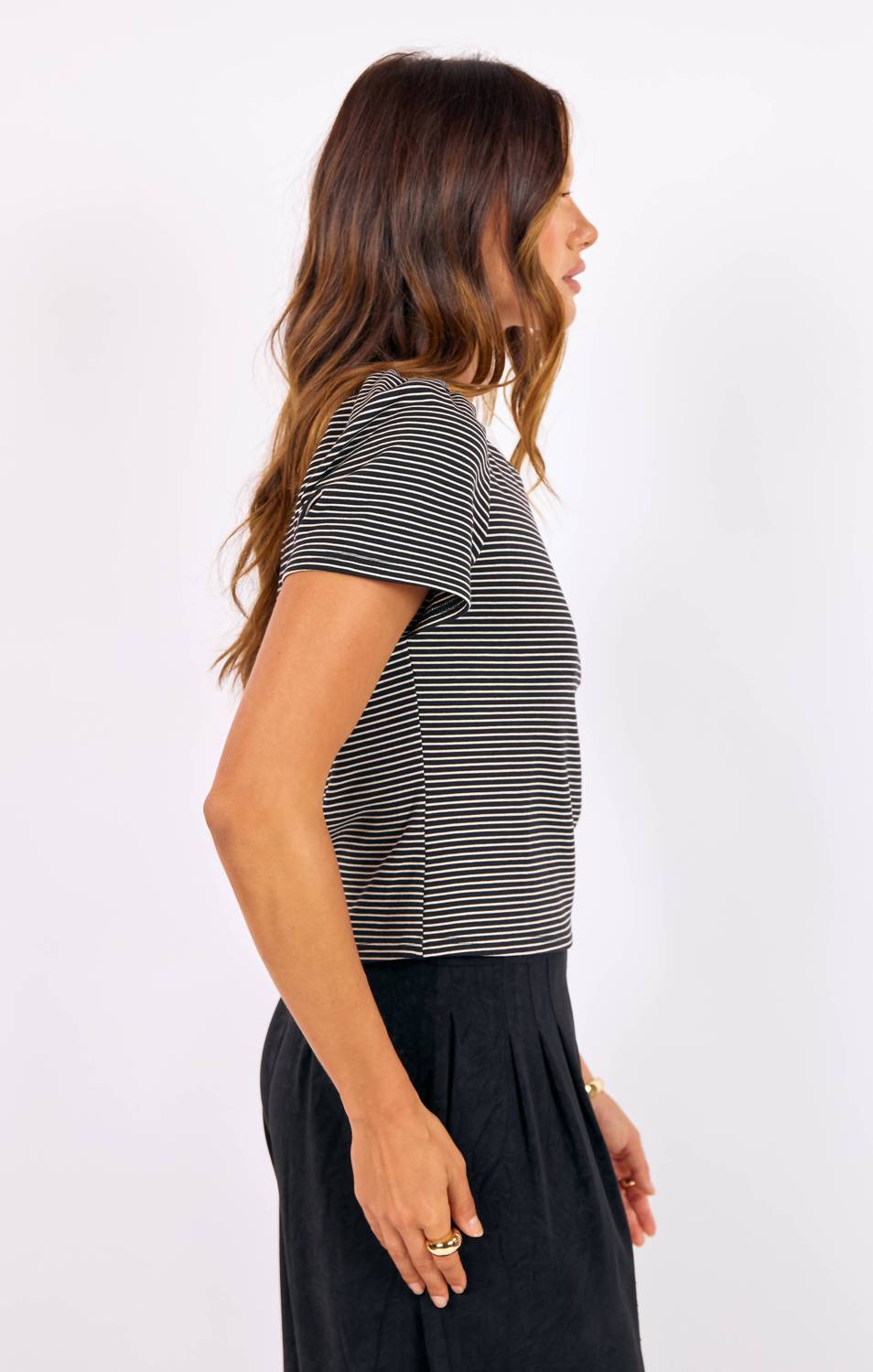 Sage The Label - Xoxo Stripe Tee
