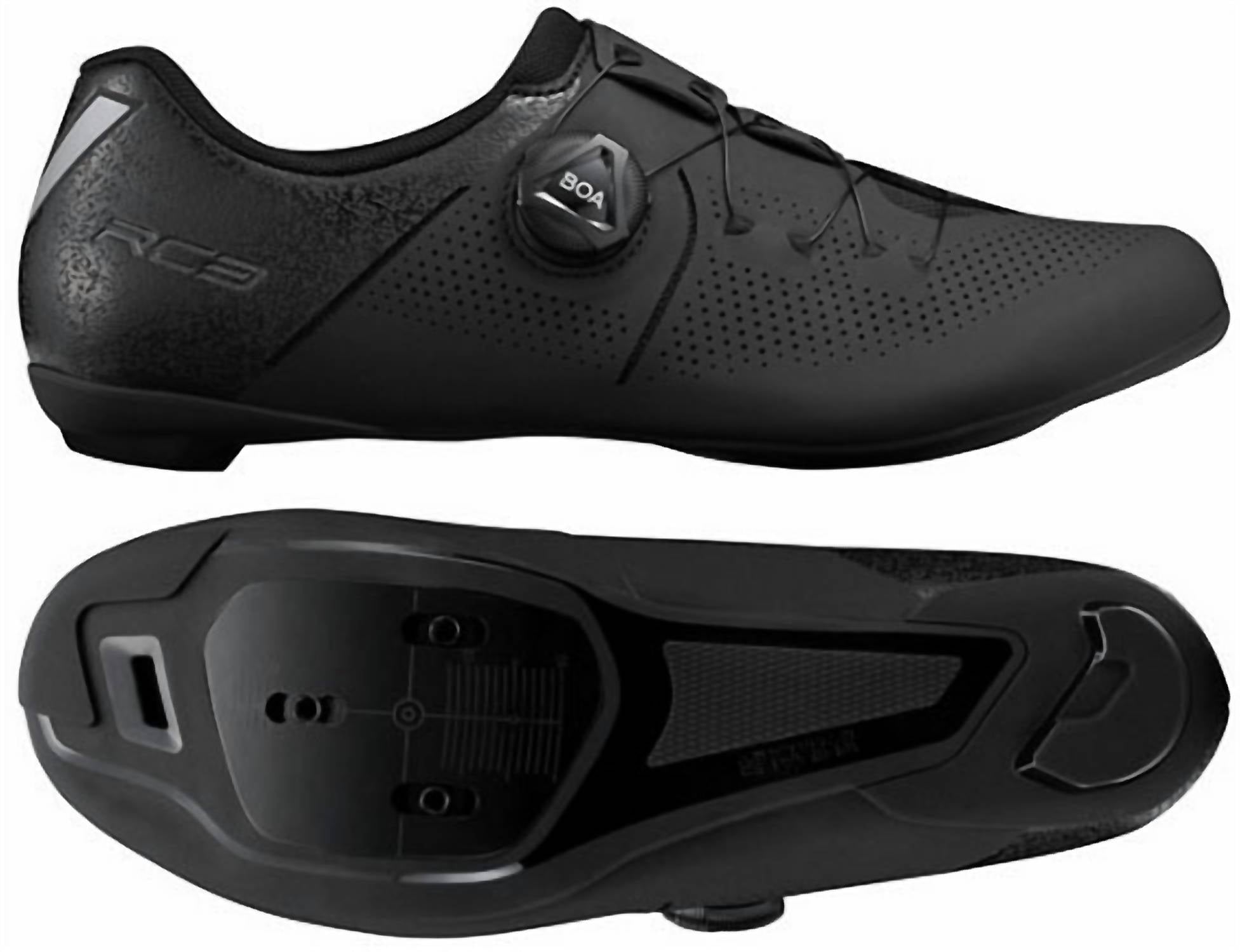 Shimano Women's Sh-rc302w Bicycle Shoes in black - women's shoe - alternate view