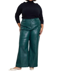 Skies Are Blue - Daxen Faux Leather Pant