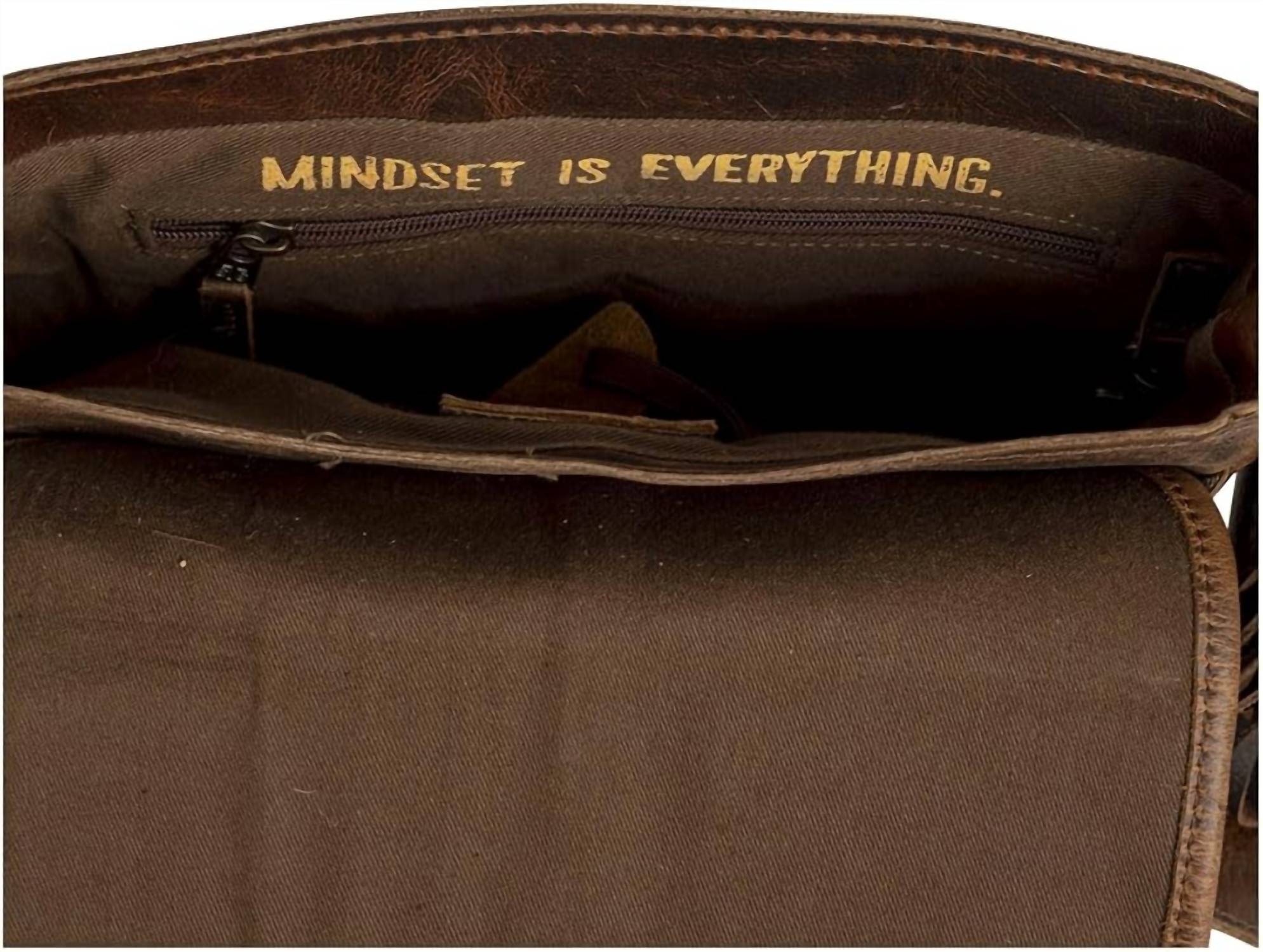 STS Ranchwear Women's Chaynee Mountain Della Crossbody Bag in brown - women's bag - alternate view