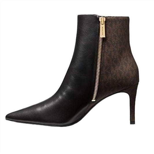 Michael Kors - Women's Alina Flex Pointed Toe Logo Booties