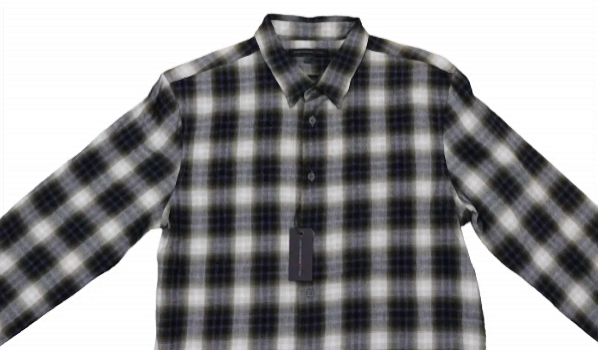 Men's Long Sleeve Button Front Shirt