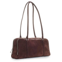 Tory Burch - Women's Marshmallow Suede Small Satchel