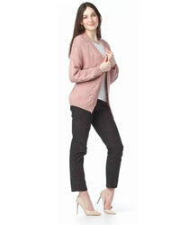 Papillon - Cable Knit Open Cardigan