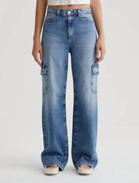Ag Jeans - Gatina Wide Leg Cargo Jeans
