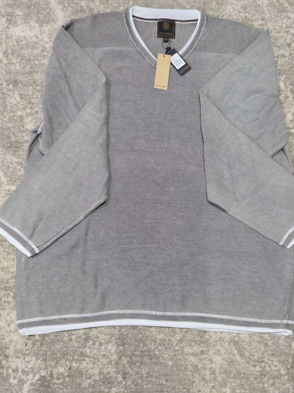 F/X Fusion - Women's V Neck Cotton Sweater