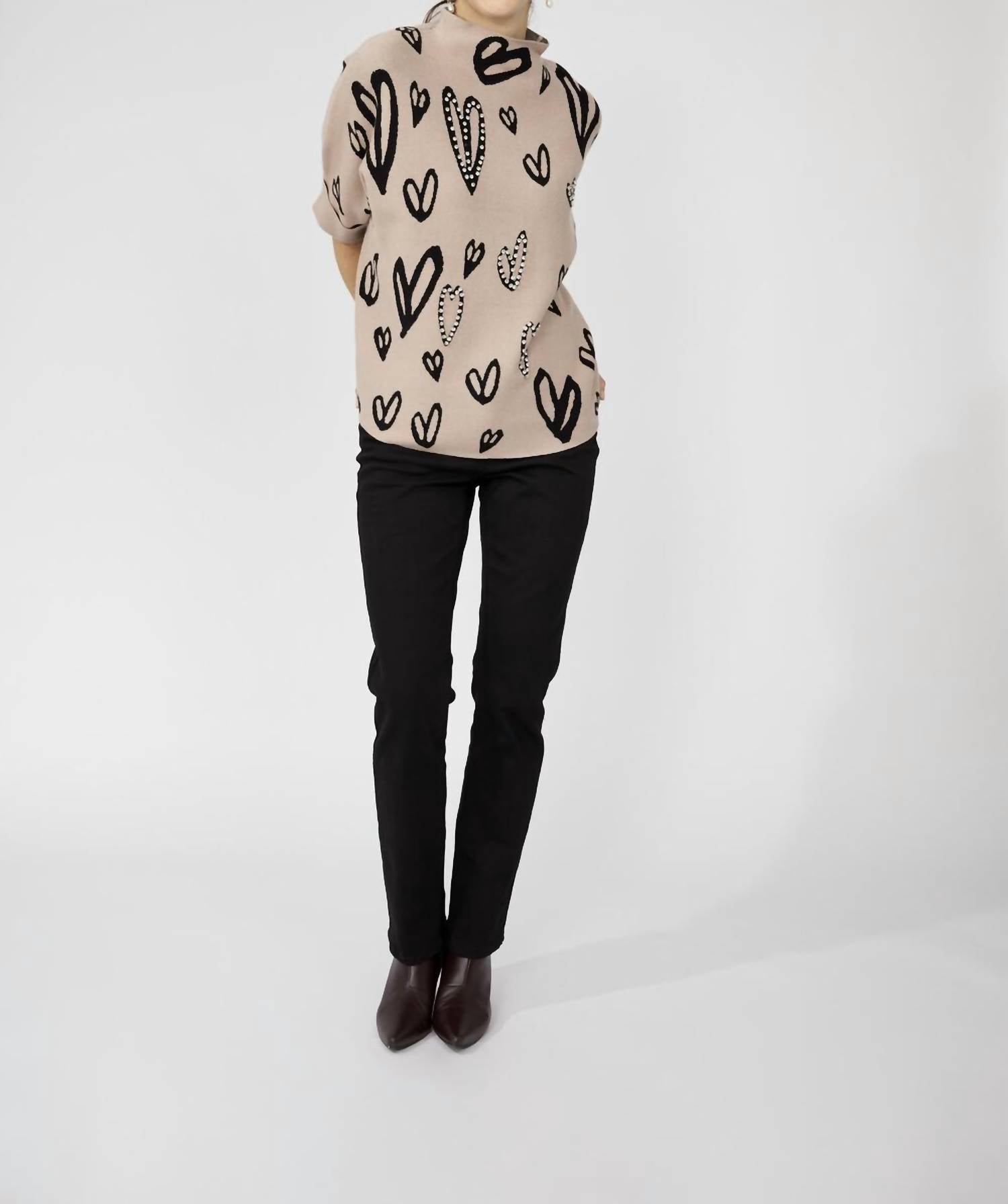 Frank Lyman - Women's Mock Neck Sweater
