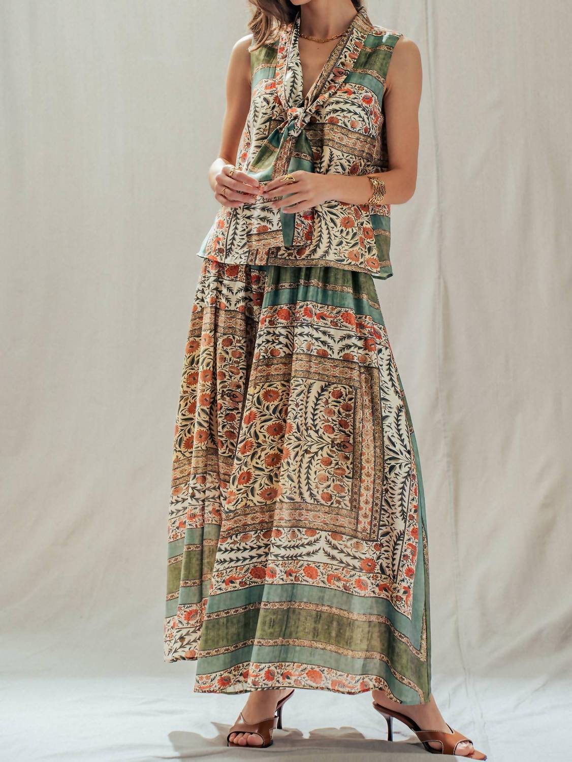 Urban Daizy - Tencel Blend Maxi Skirt