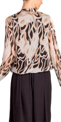 Gigi Moda - Torino Abstract Blouse