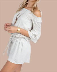 12Pm By Mon Ami - Off Shoulder Romper