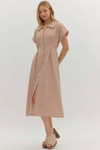 Entro - The Marlowe Striped Maxi Dress