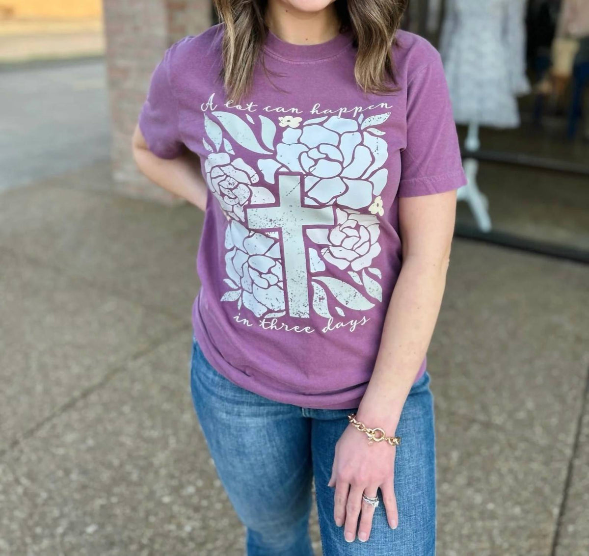 Scripted Pearl - A Lot Can Happen In Three Days Short Sleeve Tee