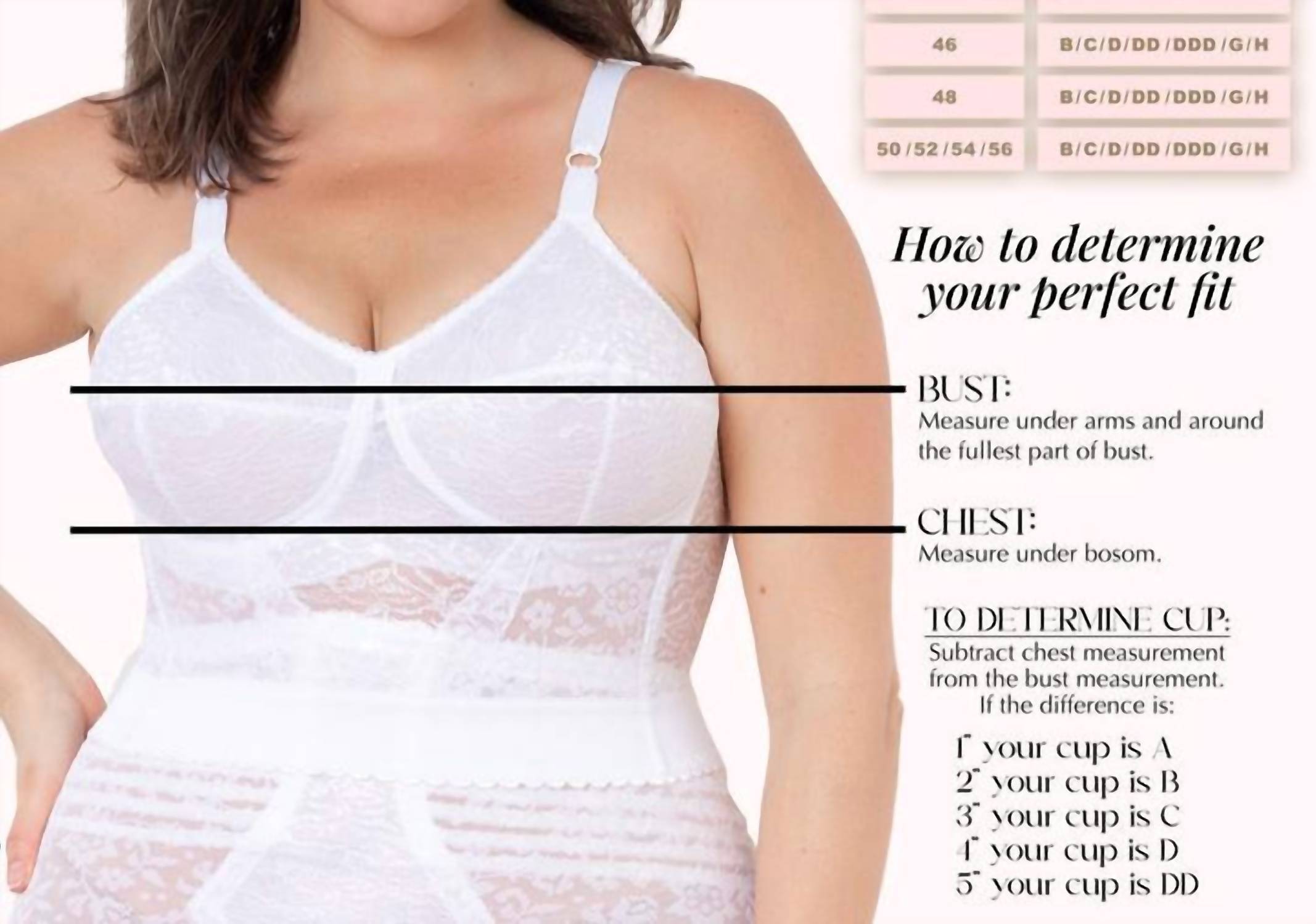 Rago - Lacette Longline Wireless Expandable Cup Bra