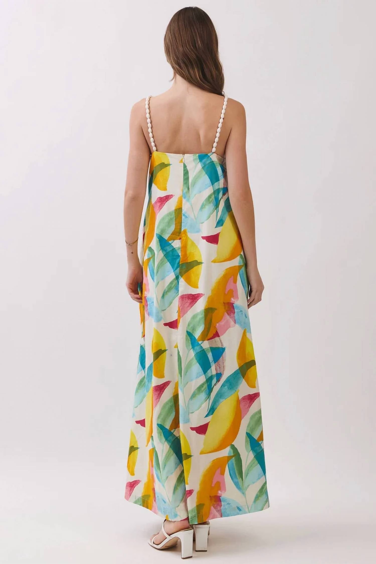 Tcec - Island Palette Maxi Dress