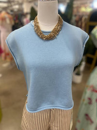 Entro - Women's Cap Sleeve Sweater