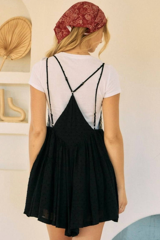 Sixty One - Elaina Spaghetti Straps Romper