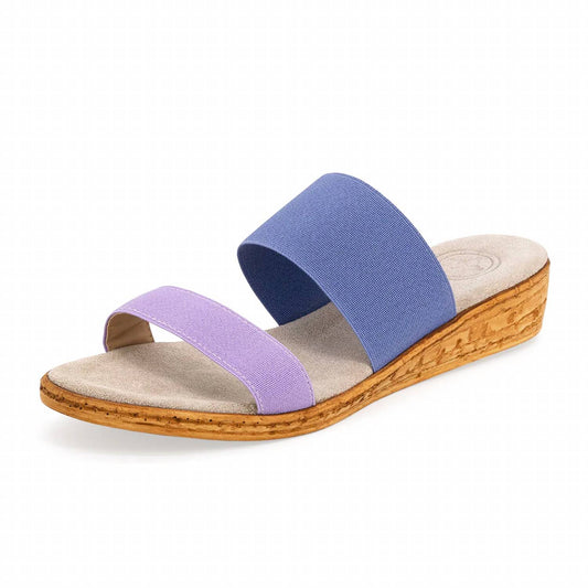 Charleston Shoe Co. - Women's Cecilia Low Wedge Slide