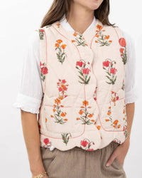 Ivy Jane - Quilted Scallop Vest